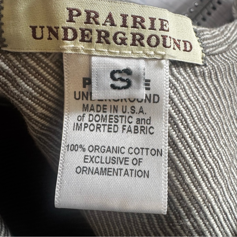 Prairie Underground Gray Blouse - Picture 2 of 4
